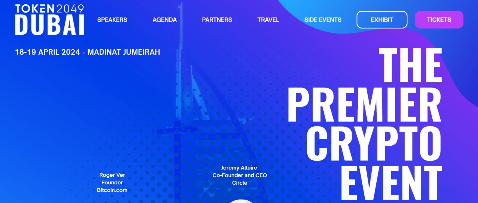 Token 2049 Dubai | All Events in Madinat Jumeirah, Dubai